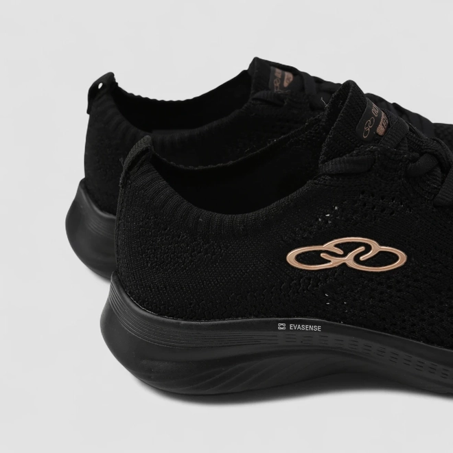 Tenis Esportivo Feminino Olympikus Ultraleve Original Preto