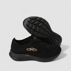 Tenis Esportivo Feminino Olympikus Ultraleve Original Preto