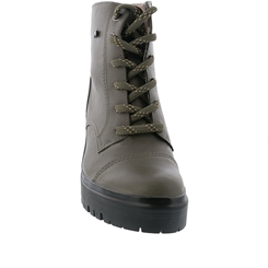 Bota Coturno Via Marte Tratorada Militar 20-7303 Verde | Zariff