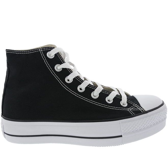 All Star Cano Longo Preto