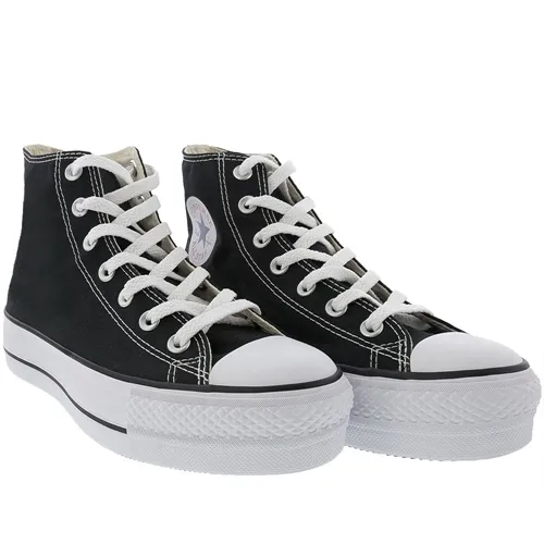 Tênis Converse All Star Lift Flatform Cano Alto Preto