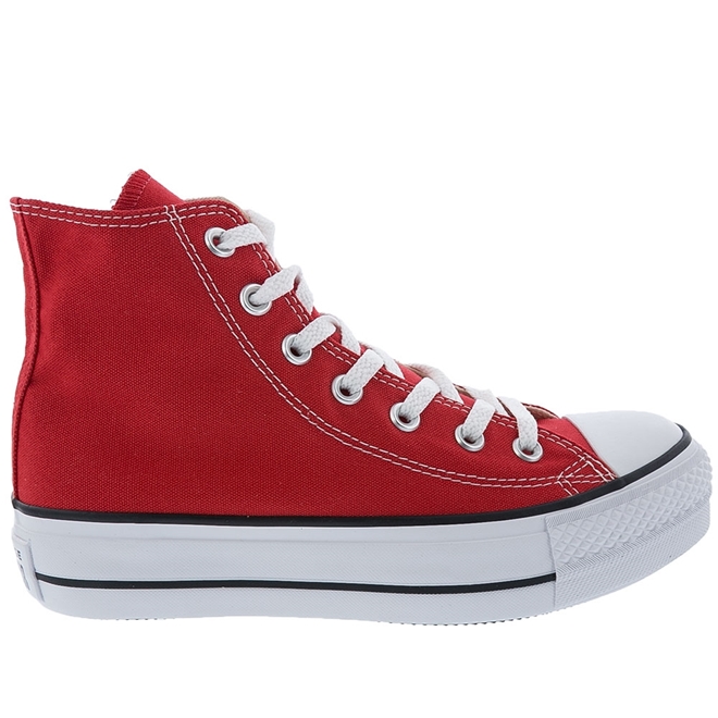 All Star Cano Alto Vermelho Masculino Feminino oferta