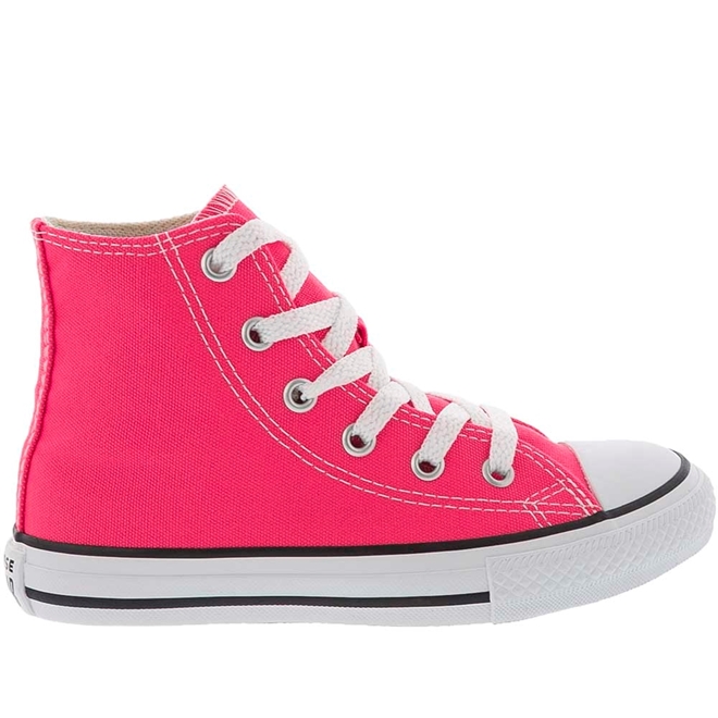 Tênis Converse All Star Cano Alto Infantil - Bege - Botinha - Rock