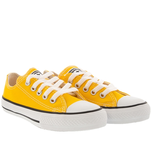 Converse shop infantil amarelo