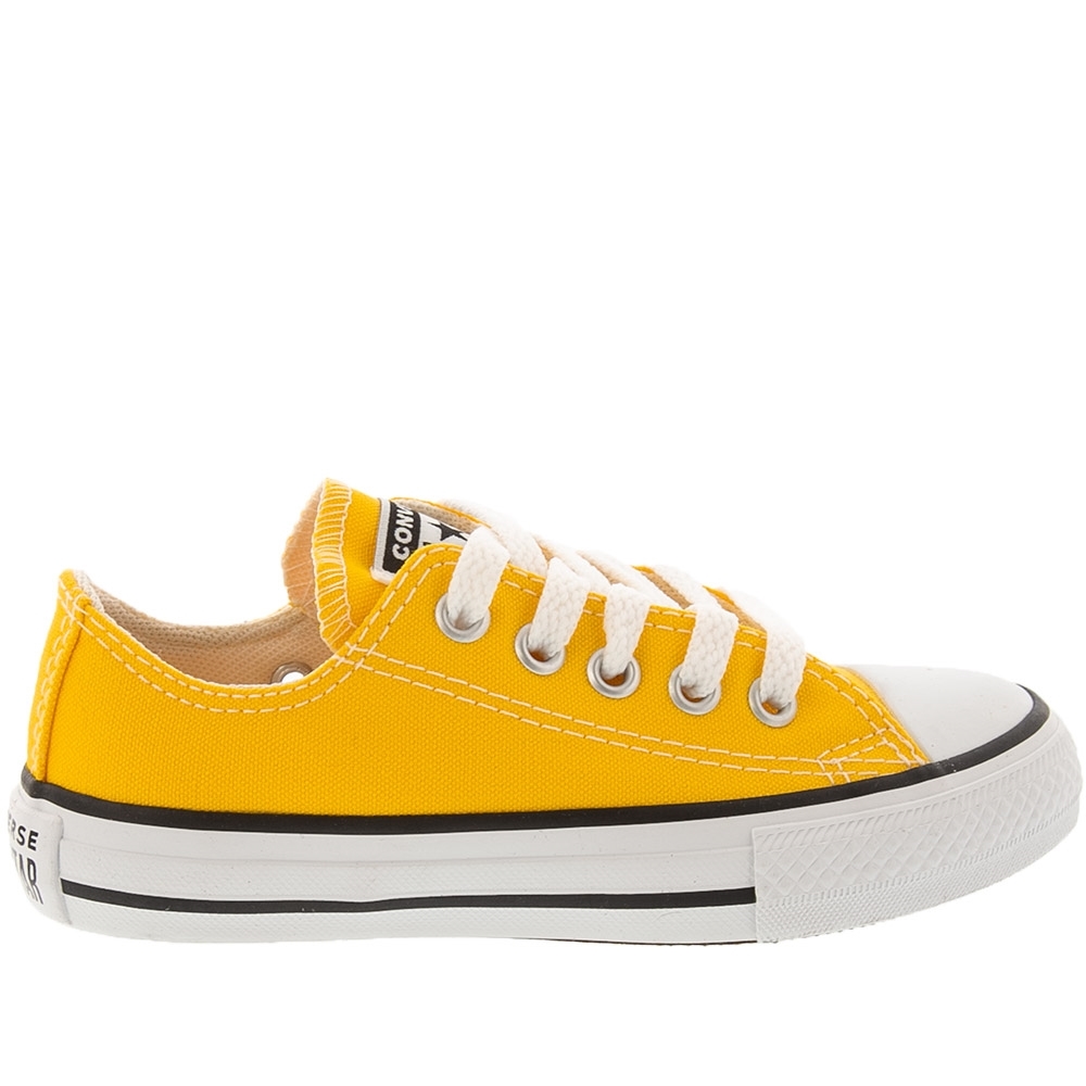 T Nis Infantil Converse All Star Chuck Taylor Amarelo Amarelo Renner