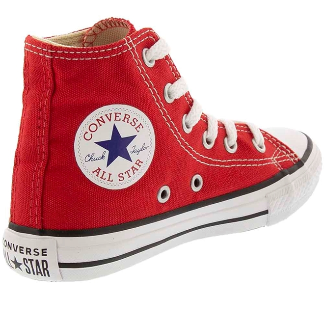 Hi Top Infantil Vermelho