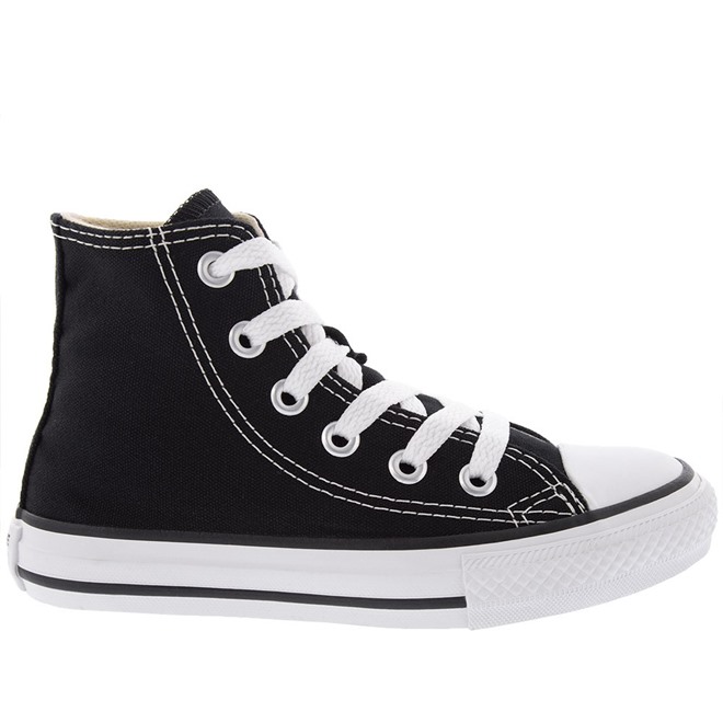 Tenis All Star Converse Chuck Taylor Preto Infantil C Alto - Sportlins -  Calçados e Esportes