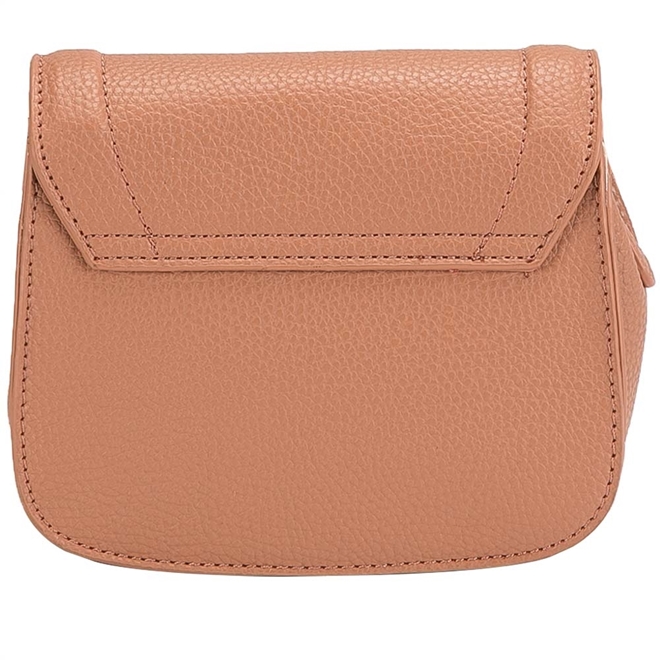 pebbled leather convertible belt bolsa