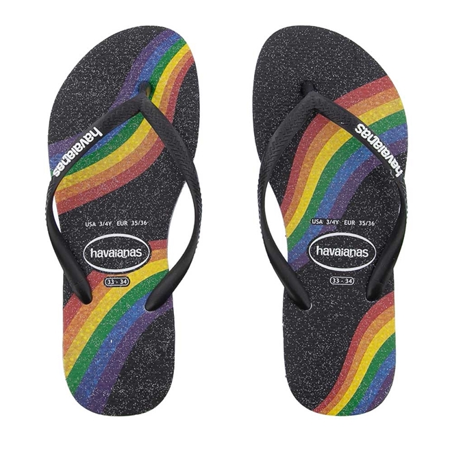 chinelo nike pride