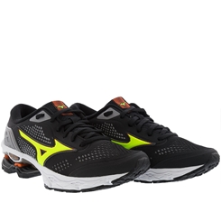 Tênis Mizuno Wave Invictus Esportivo Masculino Preto