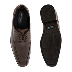 Sapato Social Democrata Cadarço Madison Hi-Soft 32 - Preto