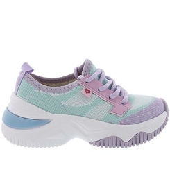 Tênis Infantil Molekinha Tecido Tie Dye Lilás