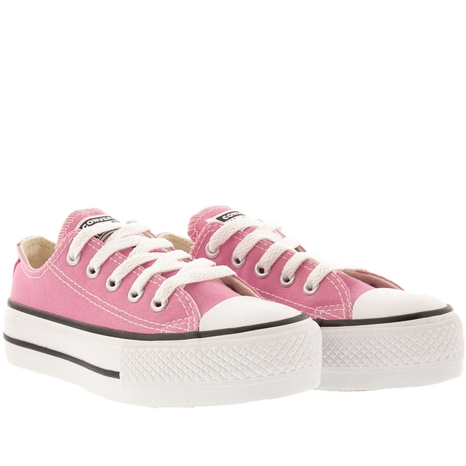 All star best sale plataforma rosa