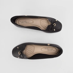 Mocassim Modare Ultraconforto Laço Pingente Preto