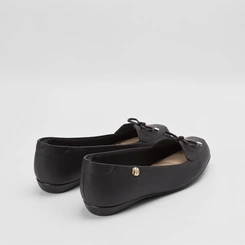 Mocassim Modare Ultraconforto Laço Pingente Preto