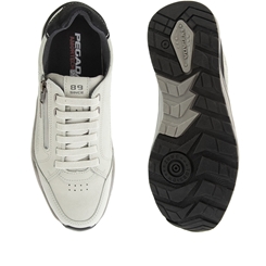 Sapatênis Pegada Oil Detalhe Zíper Nobuck Cinza