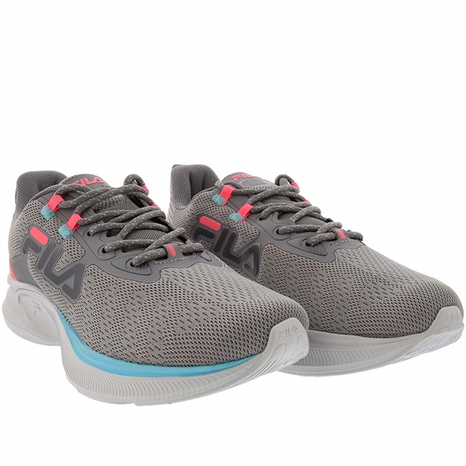 T nis Fila Racer For All Esportivo Feminino Cinza