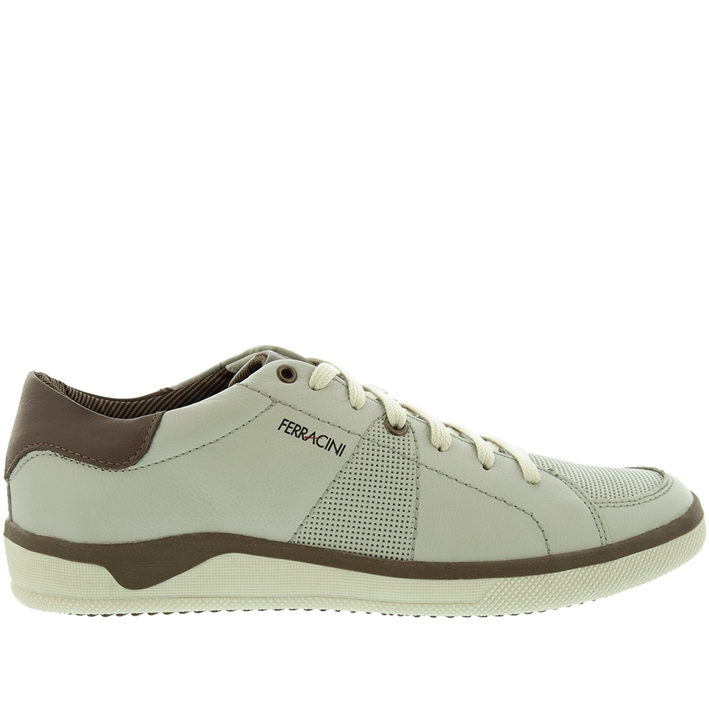 Sapatênis Ferracini Jeep Recortes Couro Preto Preto - Studio Z