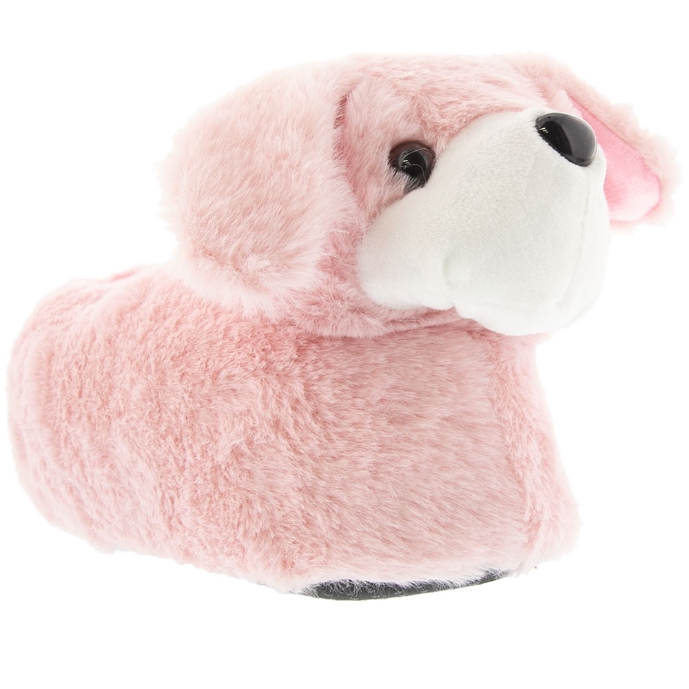 Pantufa Infantil STZ Peluciado Cachorro Rosa Pantufa Infantil STZ Peluciado Cachorro Rosa