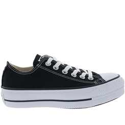 all star flatform todo preto