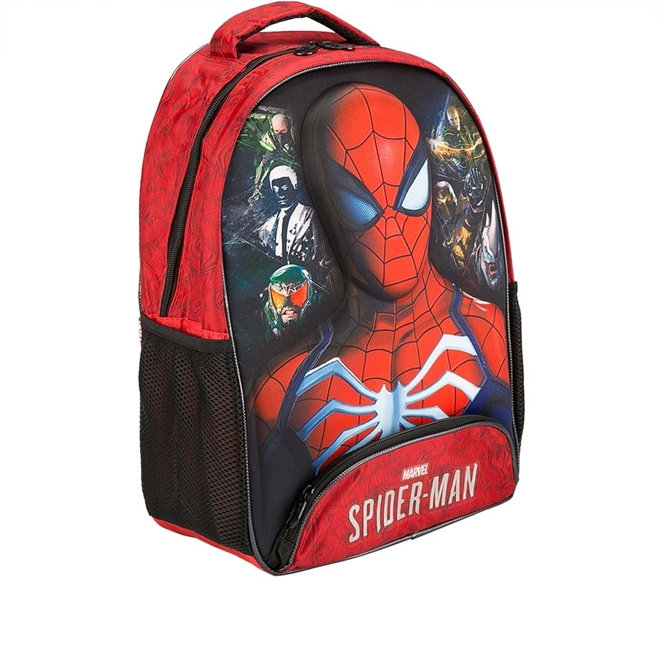 Mochila de Rodinhas P 360 Marvel Homem Aranha Vermelha - Pedagógica -  Papelaria, Livraria, Artesanato, Festa e Fantasia