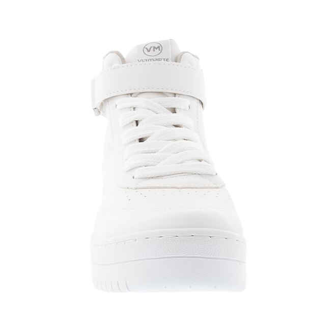 Bota Nk Air Force 1 Mid Lv8 Cano Alto Branco/Branco