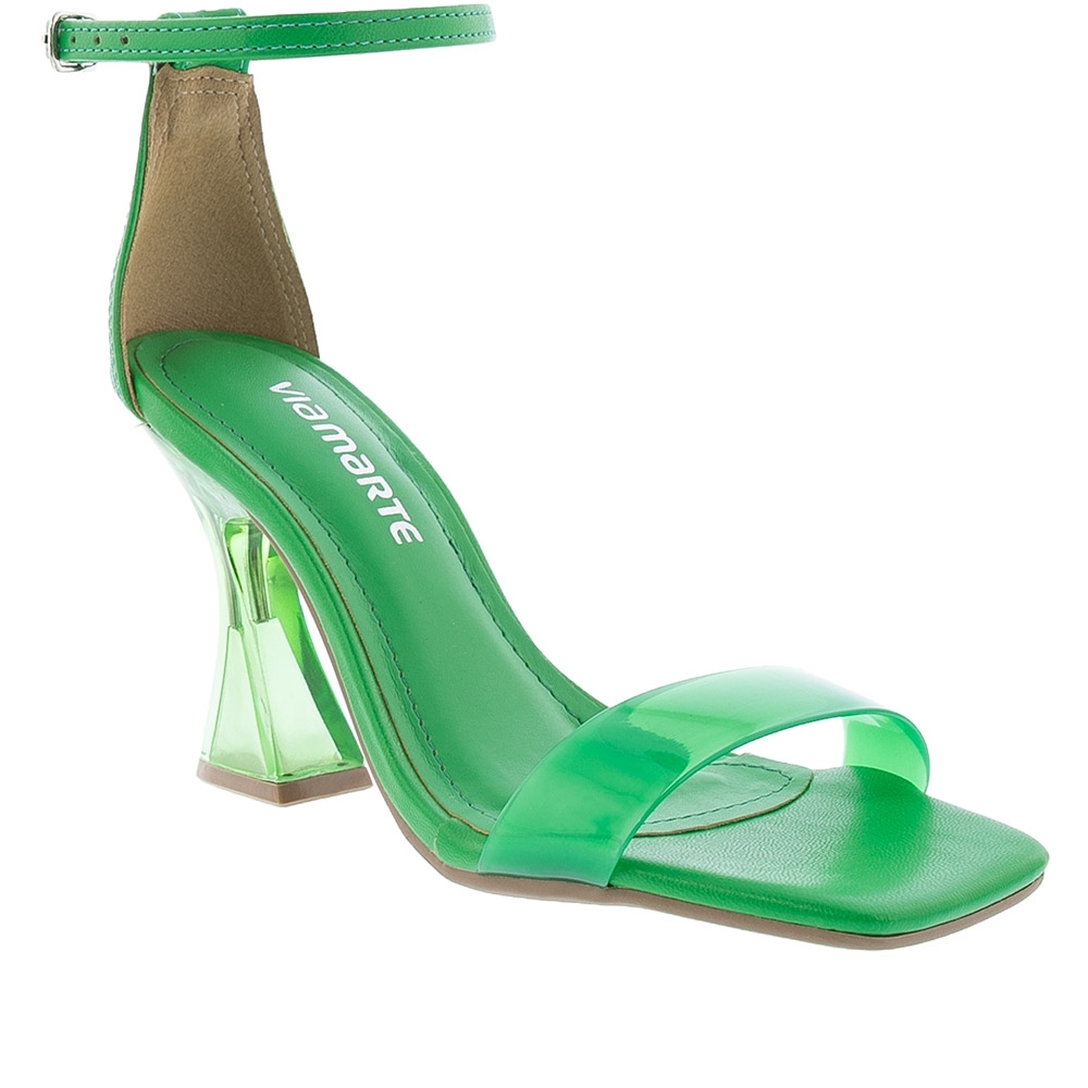 SANDÁLIA VIA MARTE SINTÉTICO VERDE 14907 - Scarpan