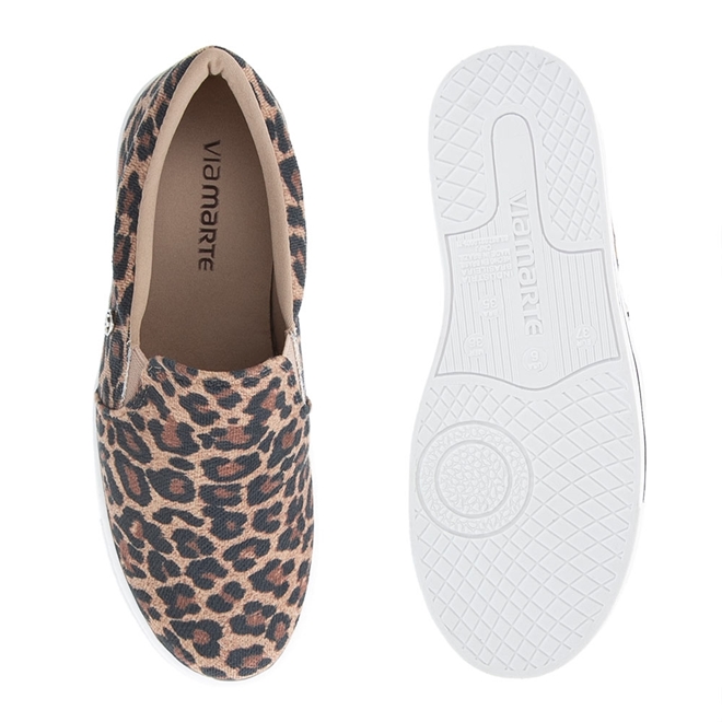 Slip on via 2024 marte animal print