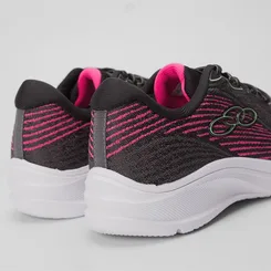 Tênis Olympikus Vibração Esportivo Feminino Rosa & Preto