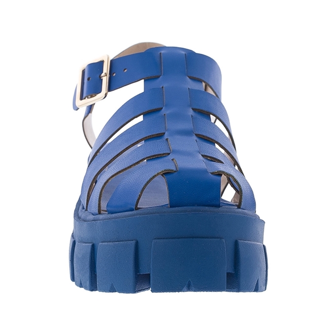 Sandalia tratorada azul discount