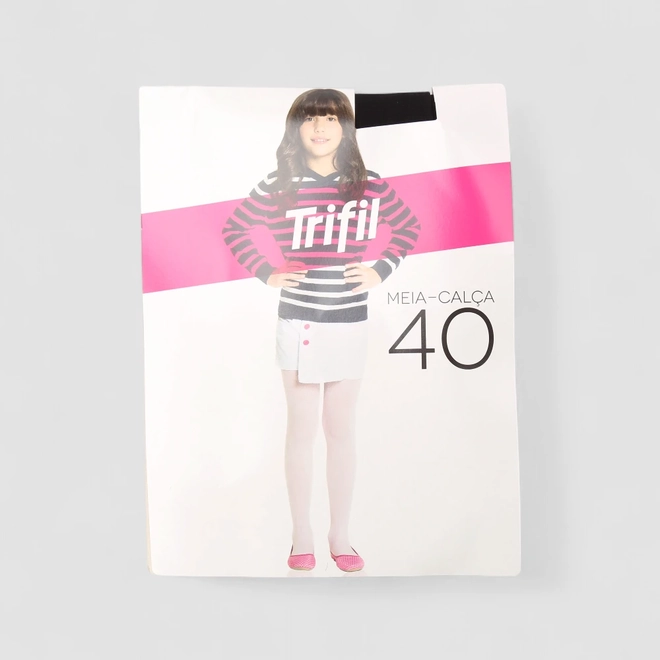 Meia-Calça Infantil Trifil Opaca G Fio 40 Preto