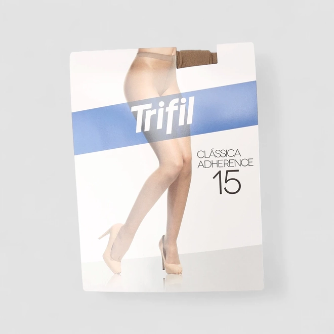 Meia Feminina Trifil Clássica Adherence 15 Natural