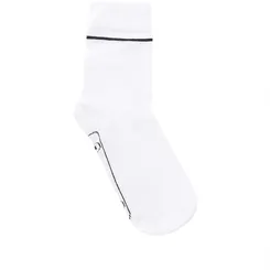 Meia Infantil Cano Médio STZ 34-38 Skate Branco