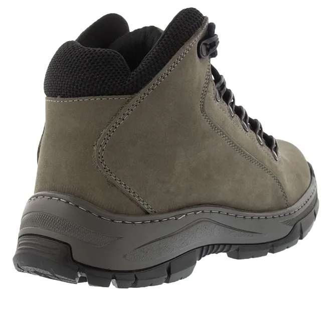 Bota Bow River Trekking Nobuck Cinza