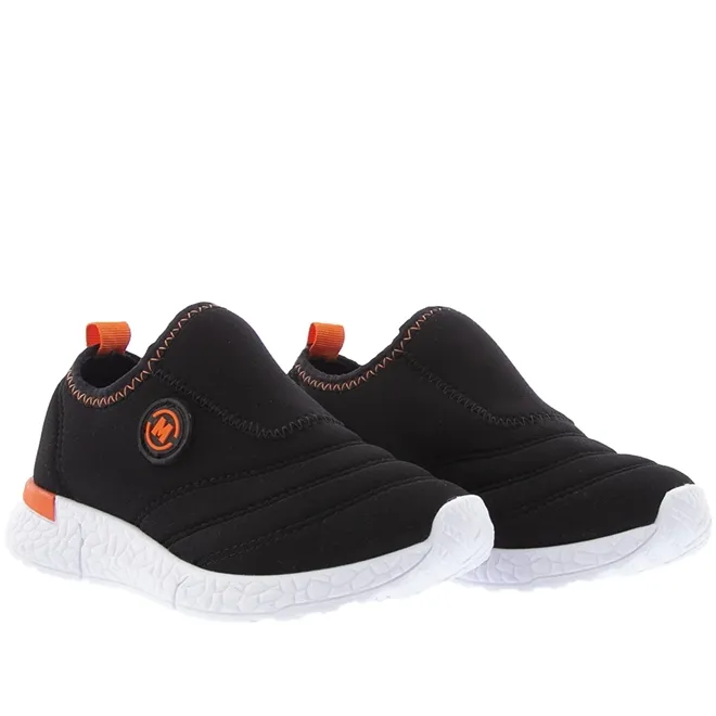 Tênis Infantil Molekinho Fresh Tech Jogging Tecido Preto