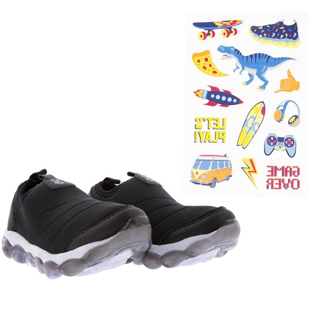 Tênis Slip On Infantil Free Fire Masculino - Tam: 34 - Shopping