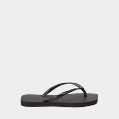 Chinelo Feminino Havaianas Slim Square Original Preto
