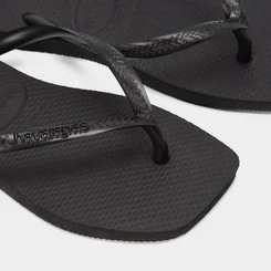 Chinelo Feminino Havaianas Slim Square Original Preto