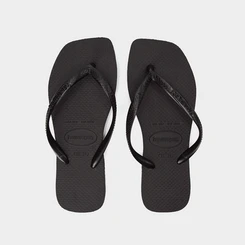 Chinelo Feminino Havaianas Slim Square Original Preto