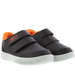 Tênis Infantil Kidy Softness Foam Casual Recortes Preto