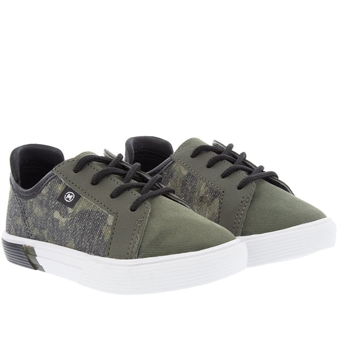 Tenis shop molekinho camuflado