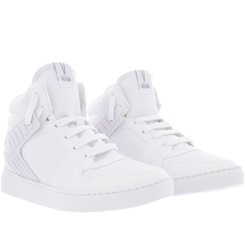 Tenis vizzano branco online cano alto