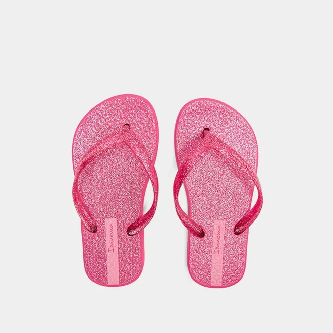 Chinelo Infantil Ipanema Glitter Rosa