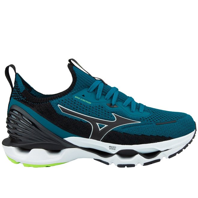 T nis Mizuno Wave Endeavor Esportivo Masculino Knit Azul
