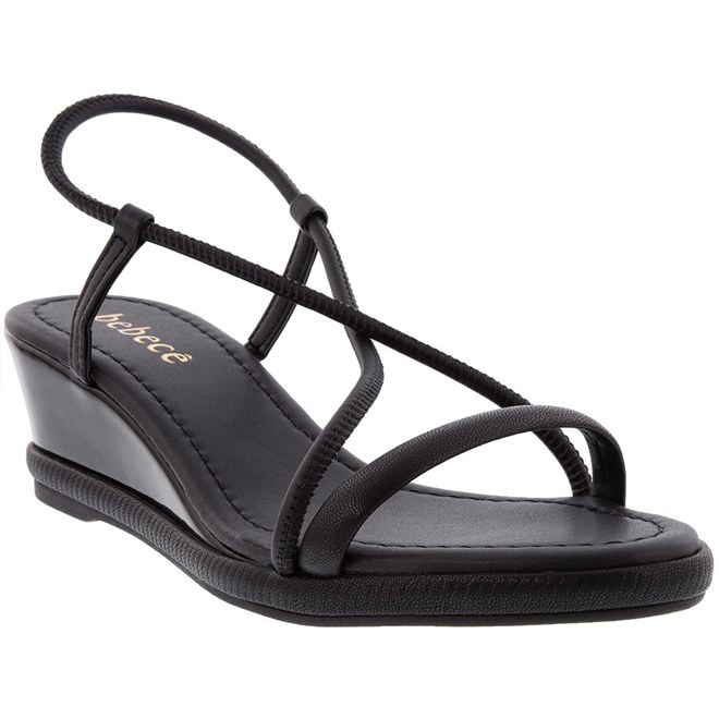 Sapato anabela cheap bebece preto