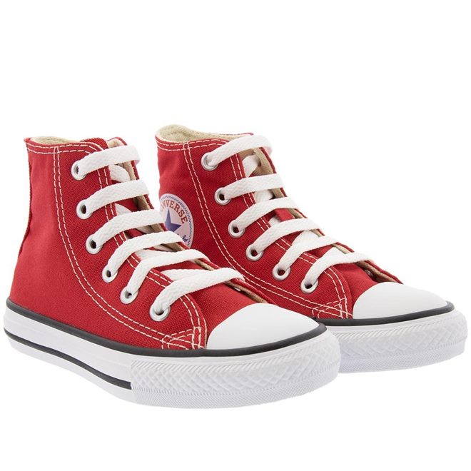 Tênis Infantil All Star Converse - Preto/vermelho