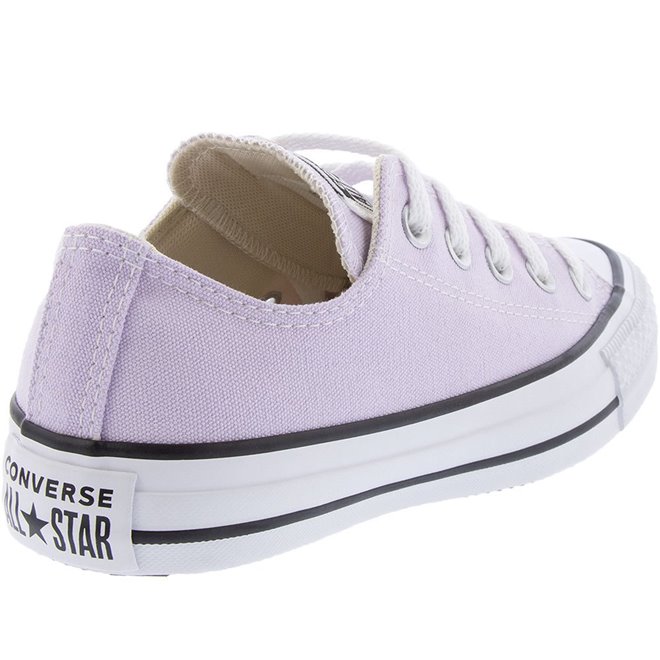 Tênis Converse Chuck Taylor All Star Feminino Branco / Lilás