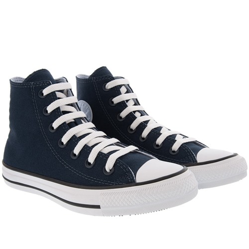 All star branco store cano alto 33