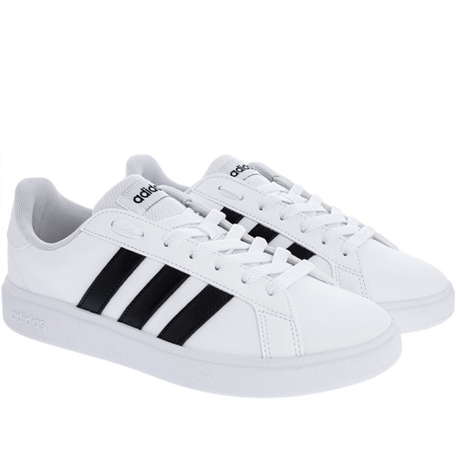 Tênis Casual Feminino Leve Confortável Estilo Clássico Branco