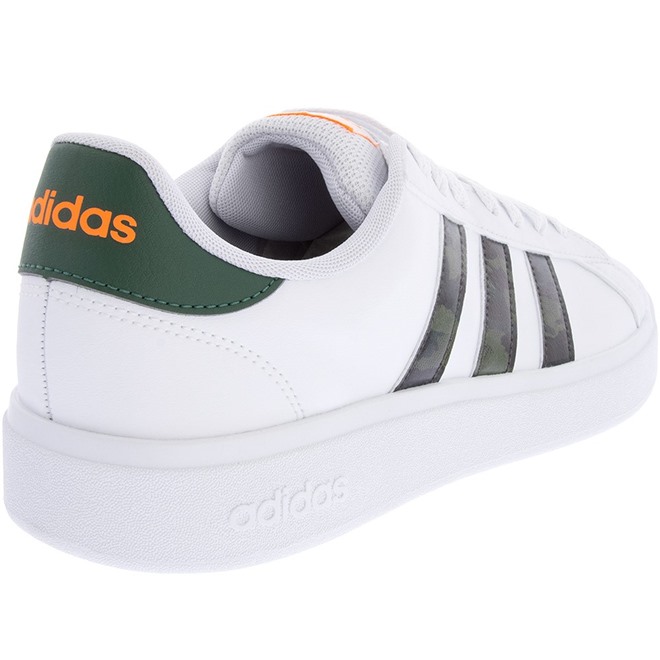 Tênis Adidas Grand Court 2.0 Street Masculino Xadrez Preto